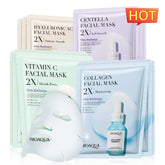 Hydrating Face Sheet Mask – Collagen, Hyaluronic Acid, Vitamin C & Centella - Charms