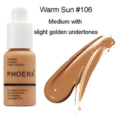 Oil Control Foundation: Natural Color Matte Concealer - Charms