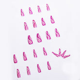 Press - On Nails Tips – Detachable Wearable False Nails, Ready - to - Use Artificial Fingernails - Charms