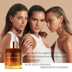 Sun Tanning Black Lotion Oil – Wheat Colour Bronzing Body Oil 30ml - Charms
