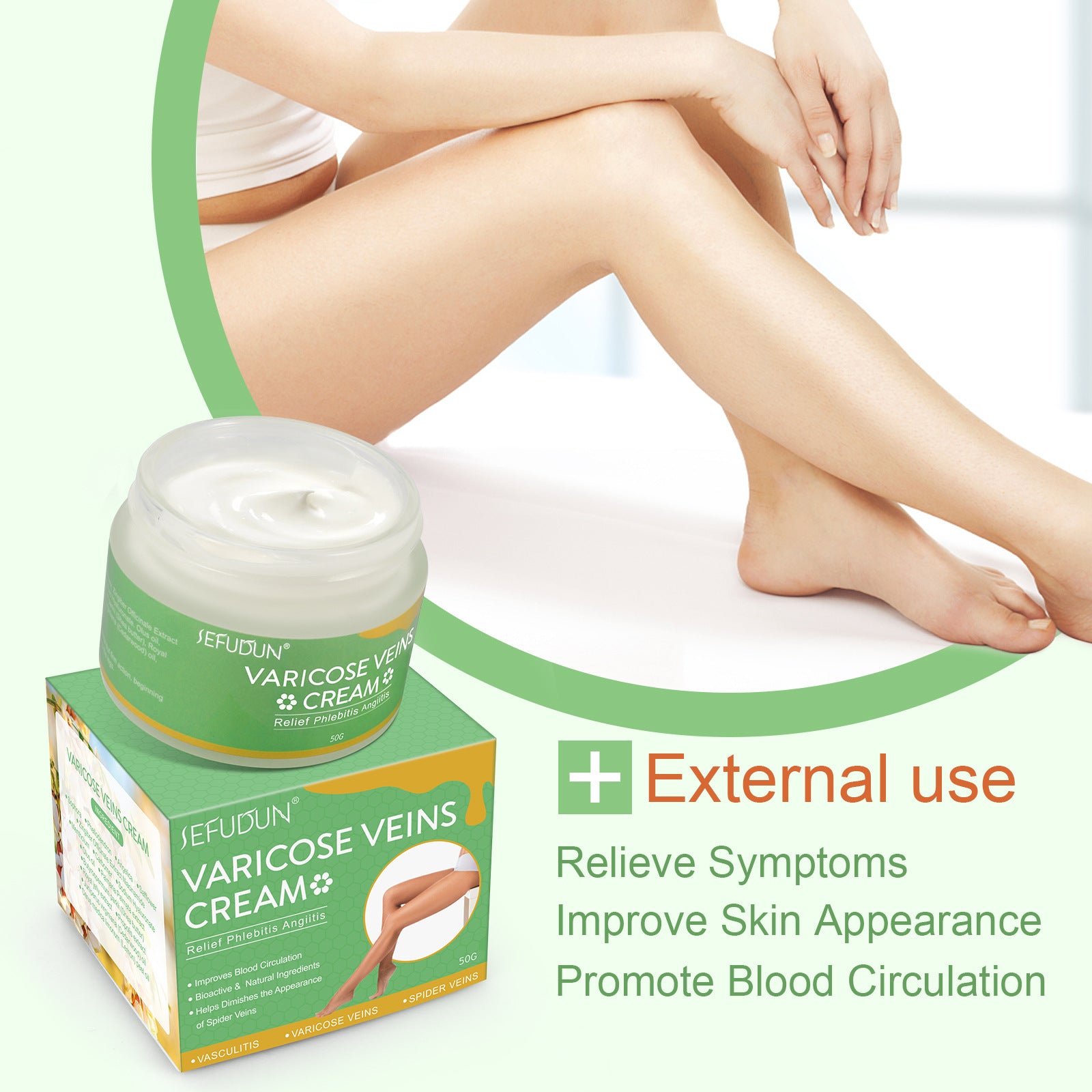 Advanced Varicose Vein Repair Cream – Smooth, Calm & Restore Skin Appearance
