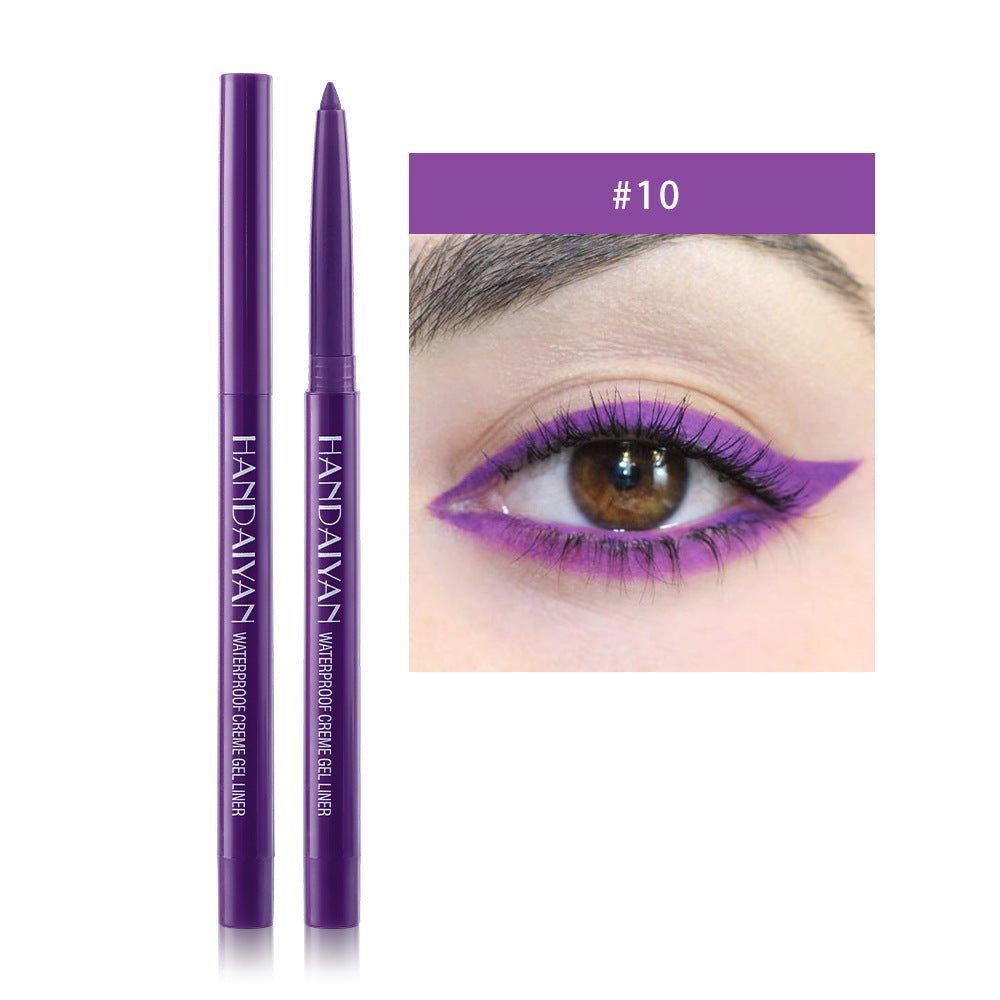 20 - Color Waterproof Liquid Eyeliner Pen Set – Long - Lasting Cat Eye Makeup - Charms