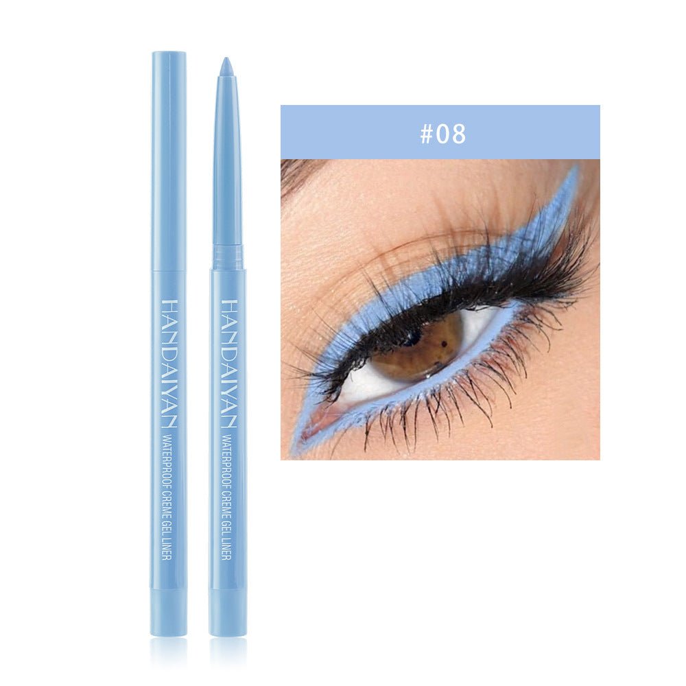 20 - Color Waterproof Liquid Eyeliner Pen Set – Long - Lasting Cat Eye Makeup - Charms