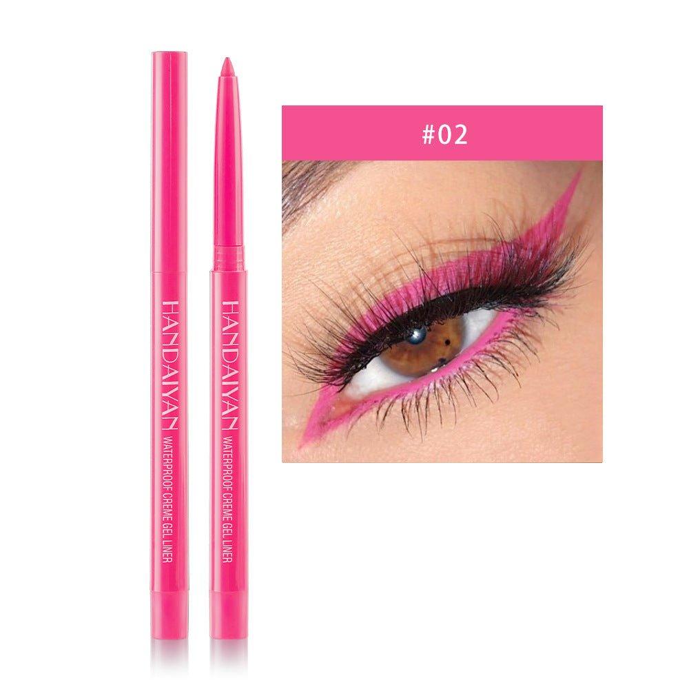 20 - Color Waterproof Liquid Eyeliner Pen Set – Long - Lasting Cat Eye Makeup - Charms