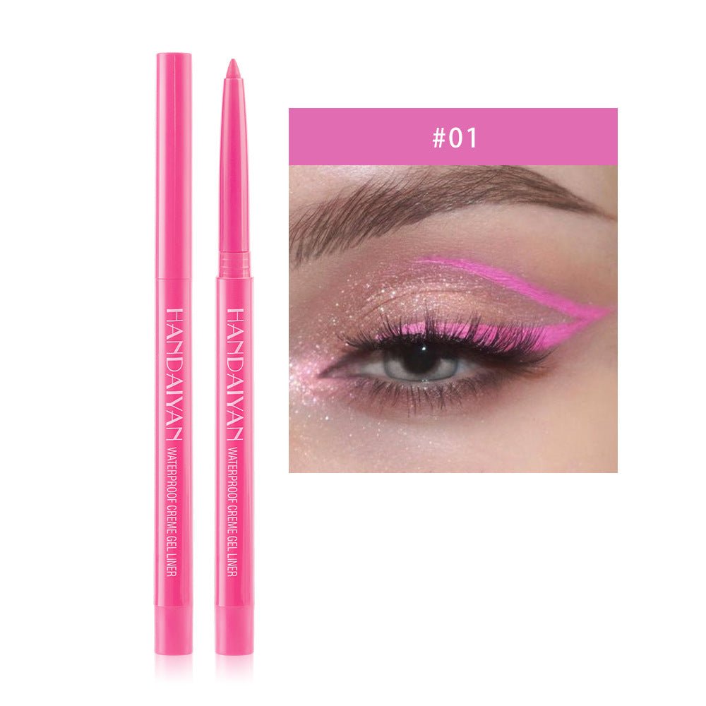 20 - Color Waterproof Liquid Eyeliner Pen Set – Long - Lasting Cat Eye Makeup - Charms
