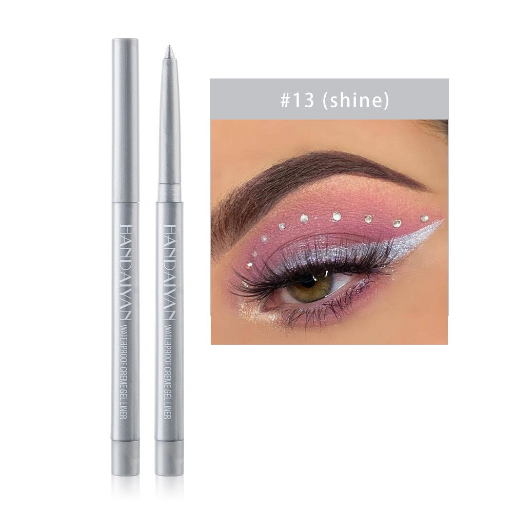 20 - Color Waterproof Liquid Eyeliner Pen Set – Long - Lasting Cat Eye Makeup - Charms