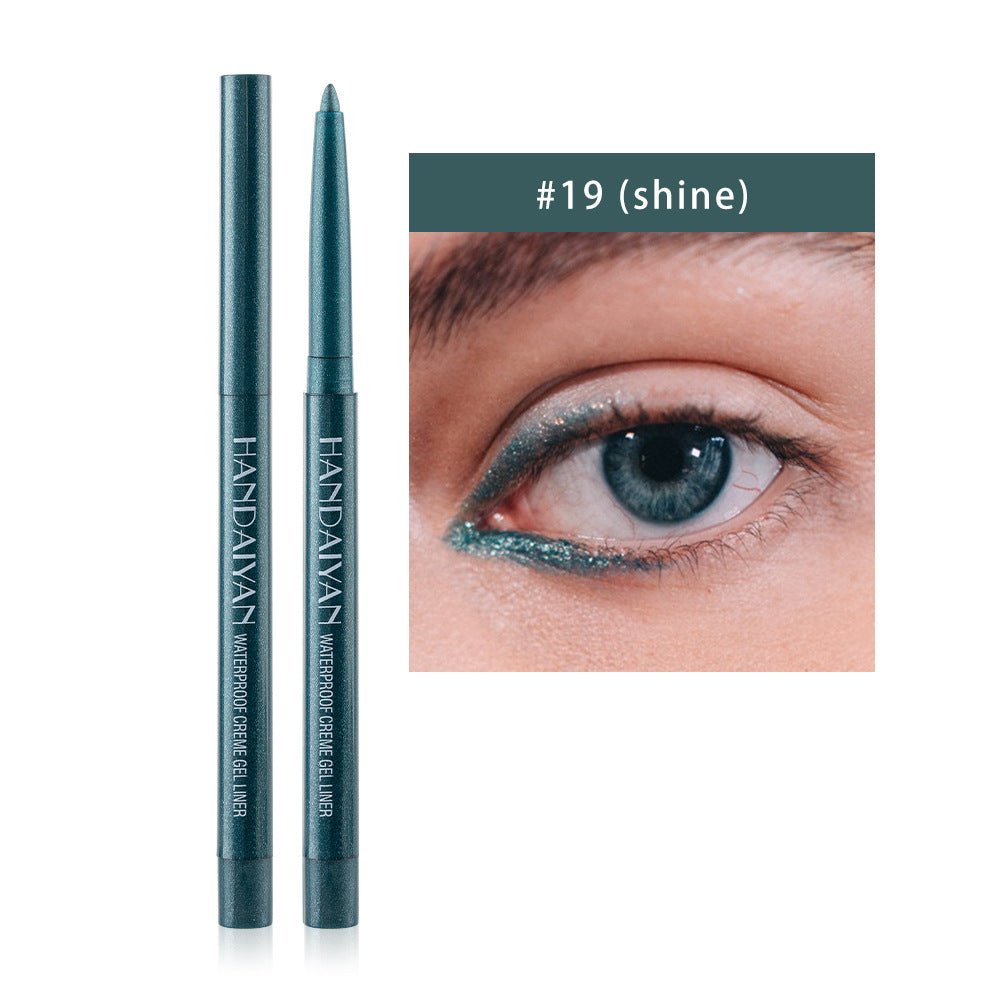 20 - Color Waterproof Liquid Eyeliner Pen Set – Long - Lasting Cat Eye Makeup - Charms