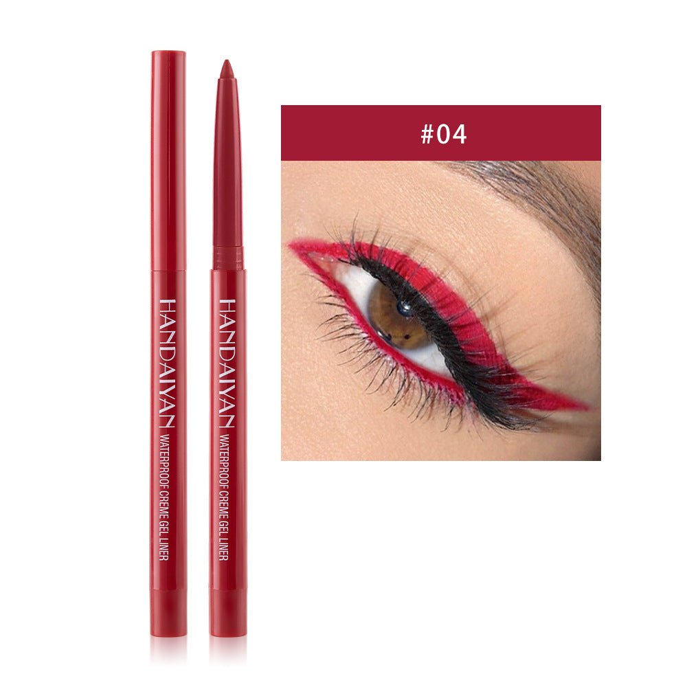 20 - Color Waterproof Liquid Eyeliner Pen Set – Long - Lasting Cat Eye Makeup - Charms