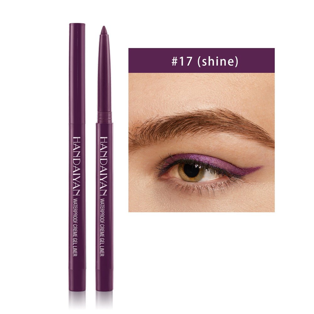 20 - Color Waterproof Liquid Eyeliner Pen Set – Long - Lasting Cat Eye Makeup - Charms