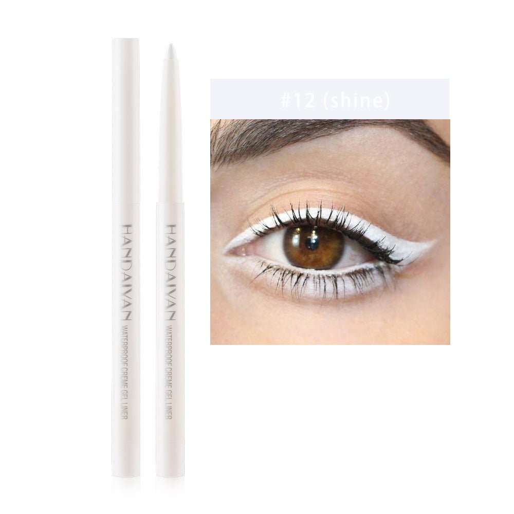 20 - Color Waterproof Liquid Eyeliner Pen Set – Long - Lasting Cat Eye Makeup - Charms