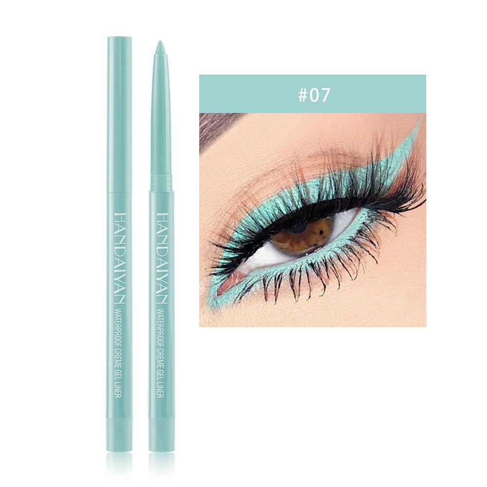 20 - Color Waterproof Liquid Eyeliner Pen Set – Long - Lasting Cat Eye Makeup - Charms