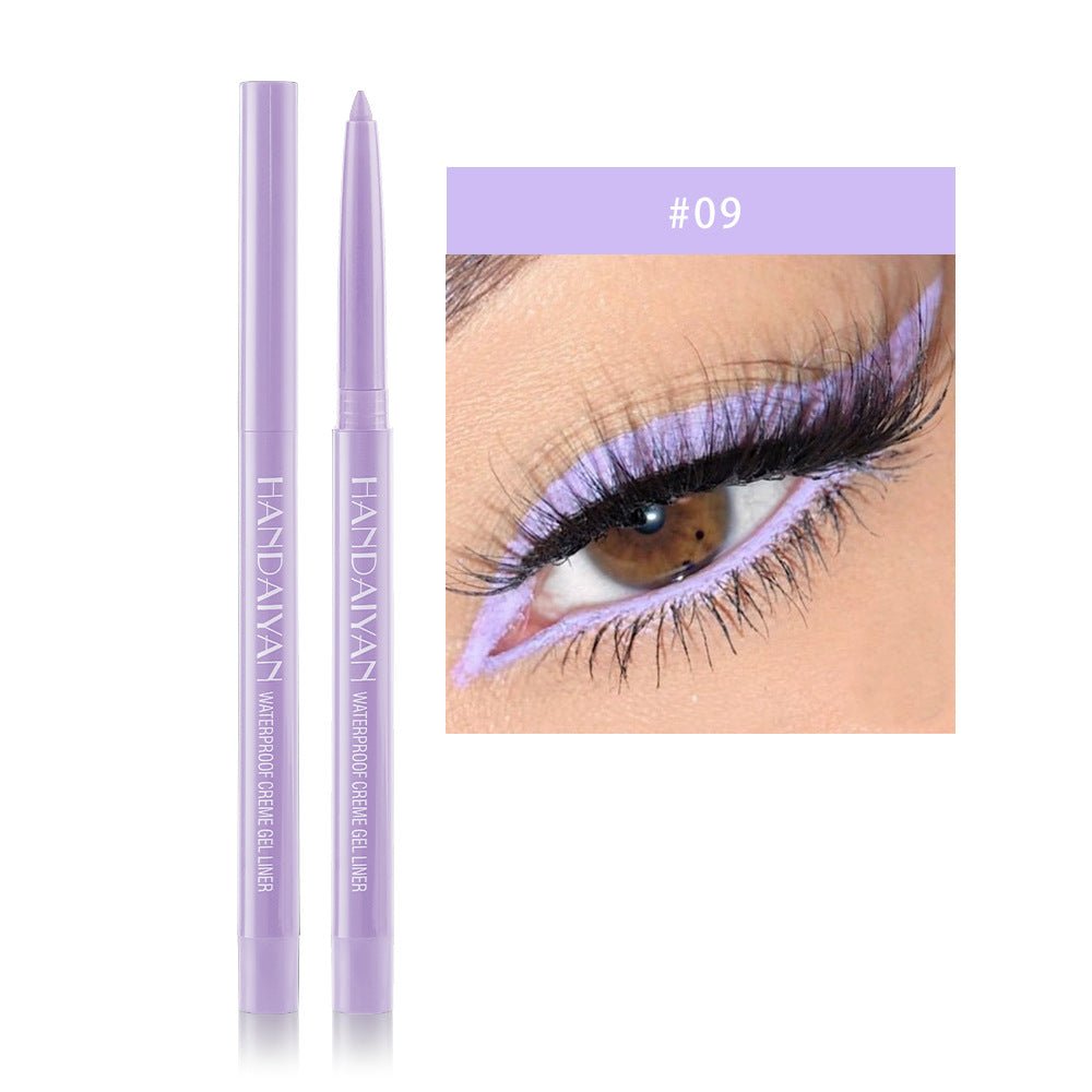 20 - Color Waterproof Liquid Eyeliner Pen Set – Long - Lasting Cat Eye Makeup - Charms