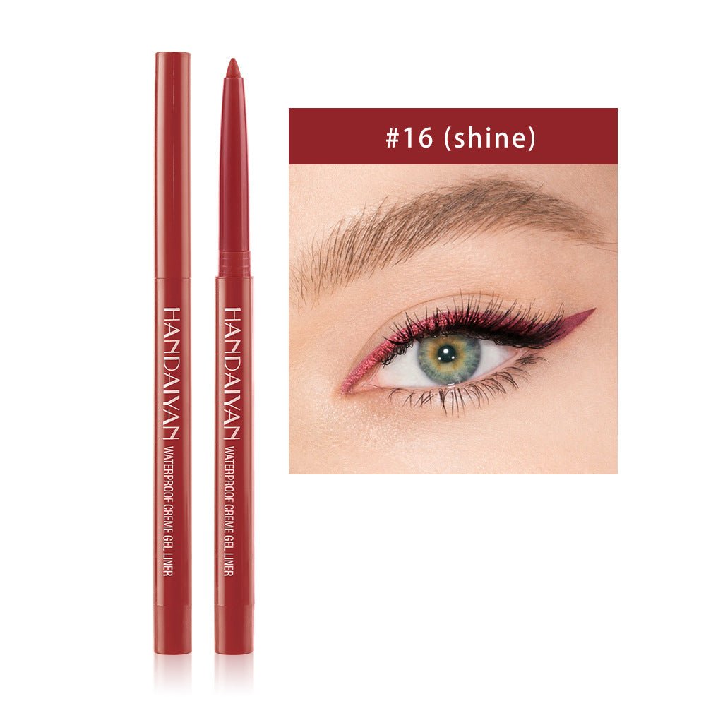 20 - Color Waterproof Liquid Eyeliner Pen Set – Long - Lasting Cat Eye Makeup - Charms