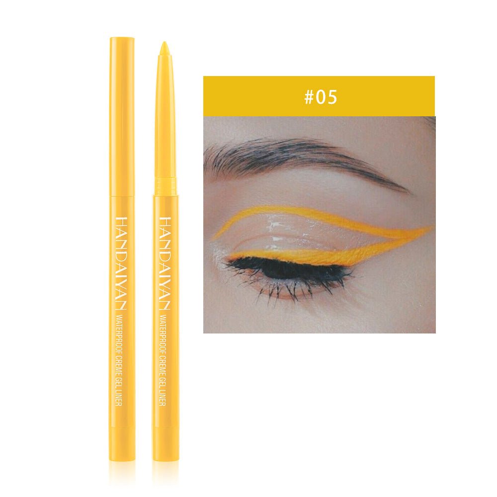 20 - Color Waterproof Liquid Eyeliner Pen Set – Long - Lasting Cat Eye Makeup - Charms