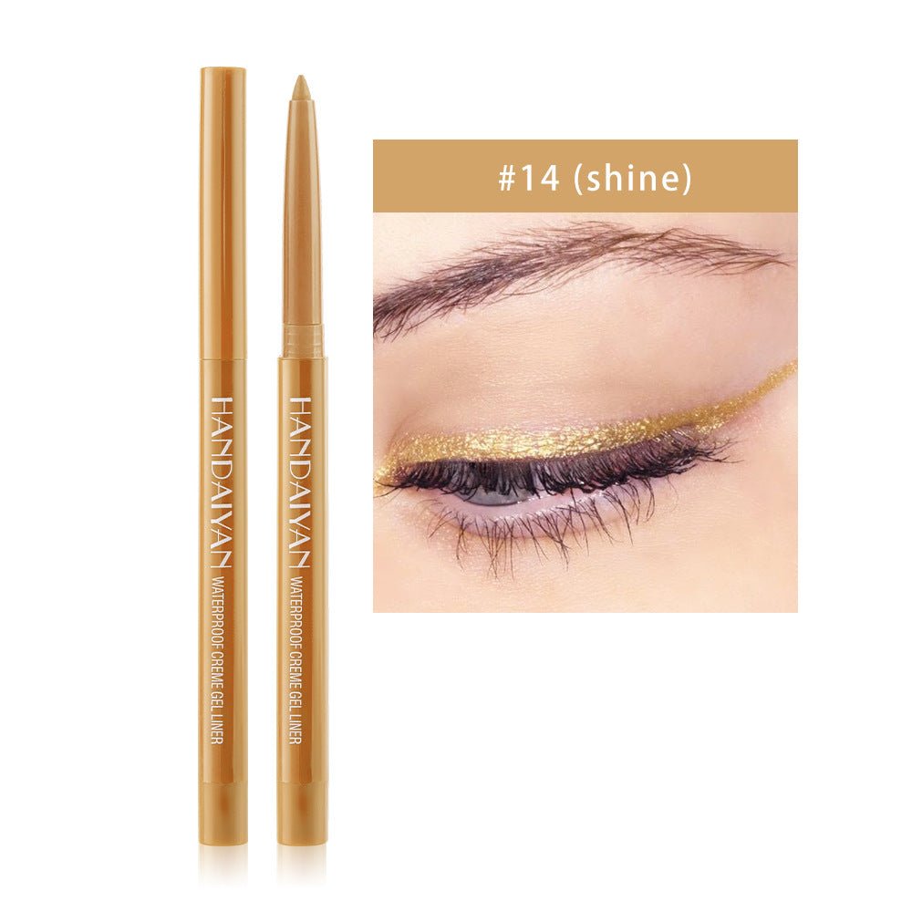 20 - Color Waterproof Liquid Eyeliner Pen Set – Long - Lasting Cat Eye Makeup - Charms