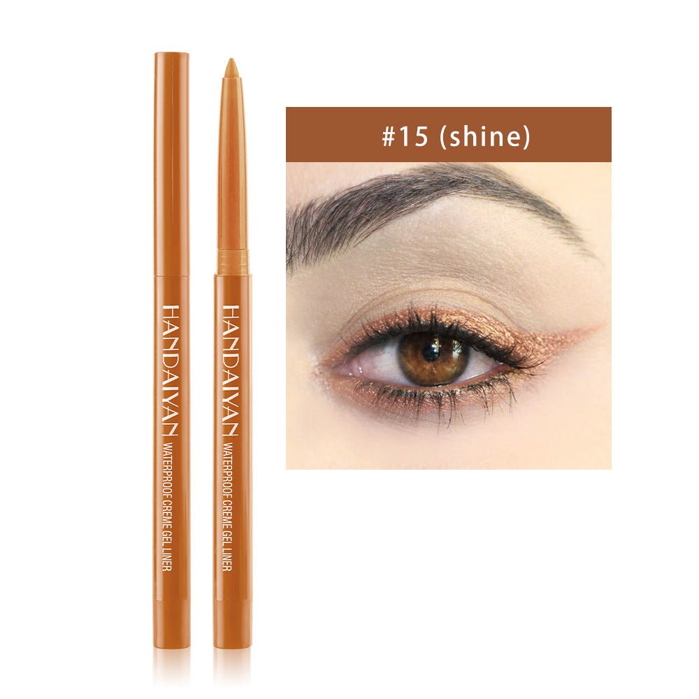 20 - Color Waterproof Liquid Eyeliner Pen Set – Long - Lasting Cat Eye Makeup - Charms