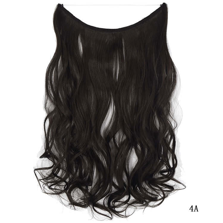 22" Invisible Wire Hair Extensions – Silky Straight - Charms