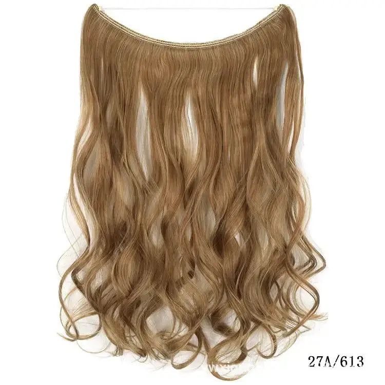 22" Invisible Wire Hair Extensions – Silky Straight - Charms