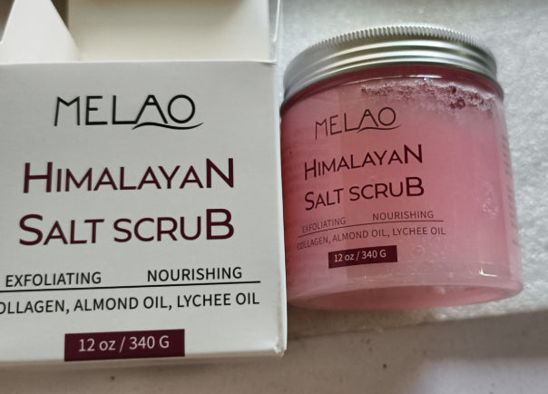 Luxury Himalayan Salt Scrub – Deep Exfoliation for Soft, Glowing Skin