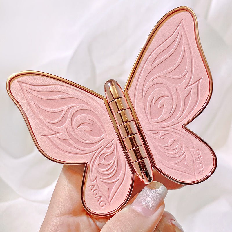 6 - Color Butterfly Eyeshadow Palette – Glitter, Matte & Pearl Finishes - Charms