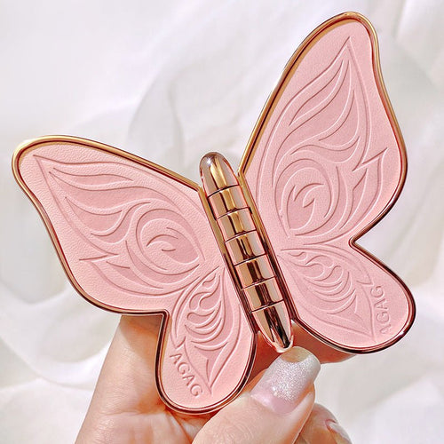 6 - Color Butterfly Eyeshadow Palette – Glitter, Matte & Pearl Finishes - Charms