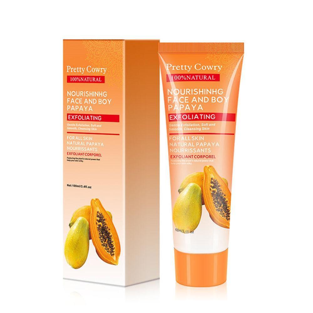 Exfoliating Gel Cleanser – Smooth & Refresh Skin with Cucumber, Coconut & Papaya