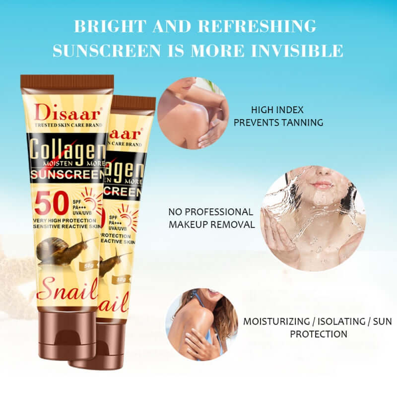 spf 50 sunscreen - Bright and refreshing sunscreen with moisturizing and sun protection properties.