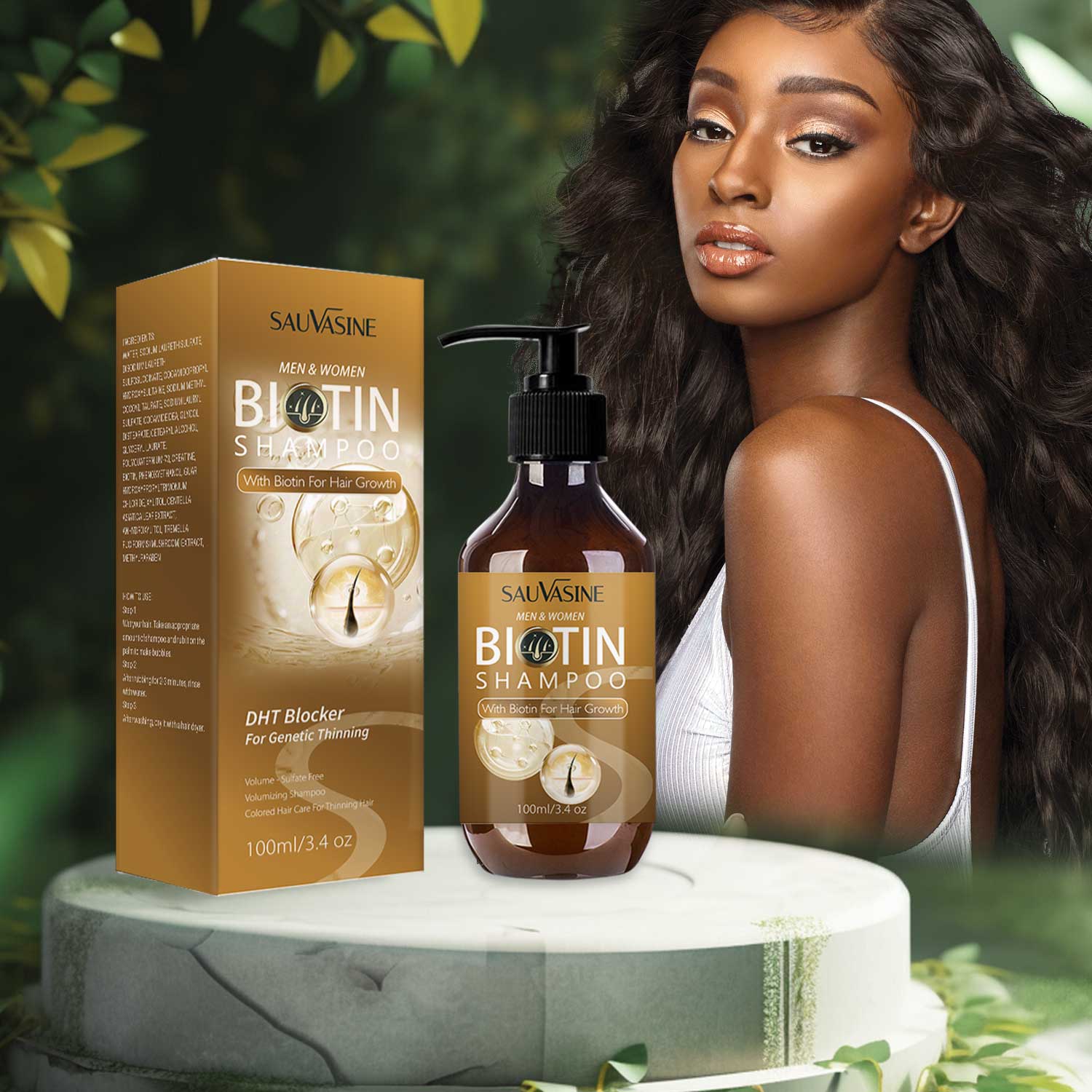 Biotin Shampoo – Strengthen & Nourish for Healthier - Looking Hair - Charms