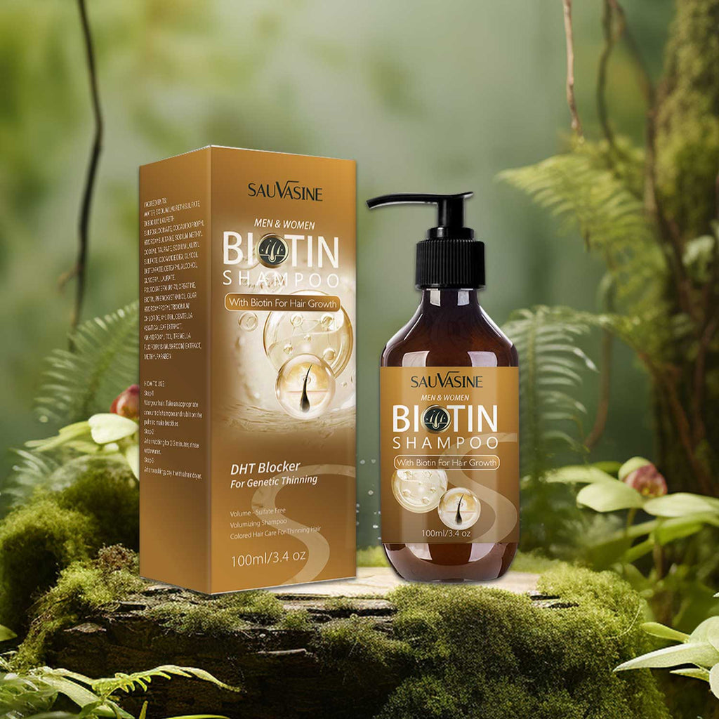Biotin Shampoo – Strengthen & Nourish for Healthier - Looking Hair - Charms