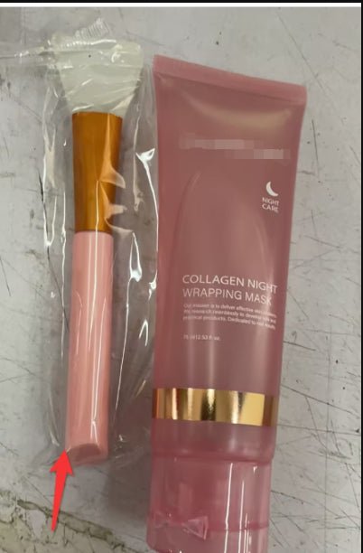 Collagen Night Mask – Firming, Hydrating & Anti - Wrinkle Peel - Off Mask - Charms