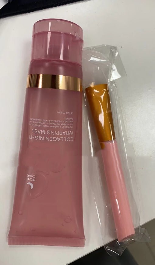 Collagen Night Mask – Firming, Hydrating & Anti - Wrinkle Peel - Off Mask - Charms