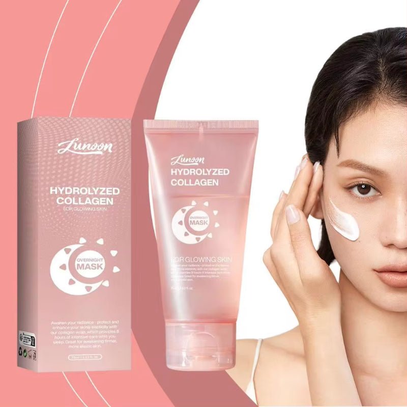 Collagen Night Mask – Firming, Hydrating & Anti - Wrinkle Peel - Off Mask - Charms