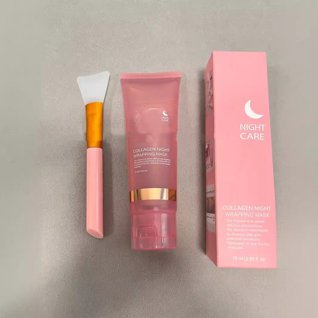 Collagen Night Mask – Firming, Hydrating & Anti - Wrinkle Peel - Off Mask - Charms