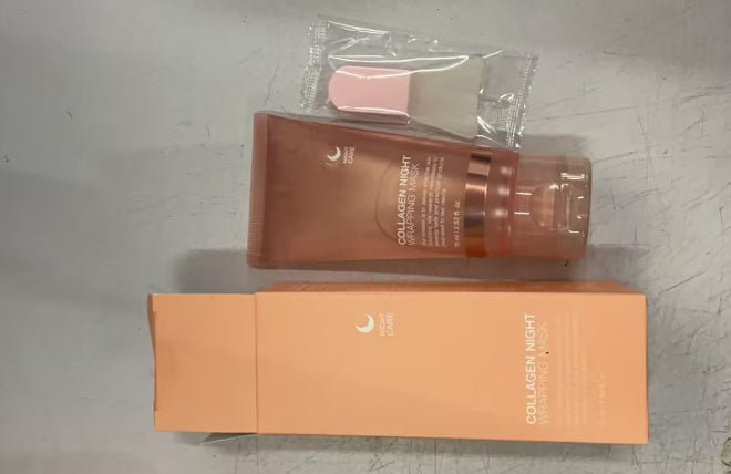 Collagen Night Mask – Firming, Hydrating & Anti - Wrinkle Peel - Off Mask - Charms