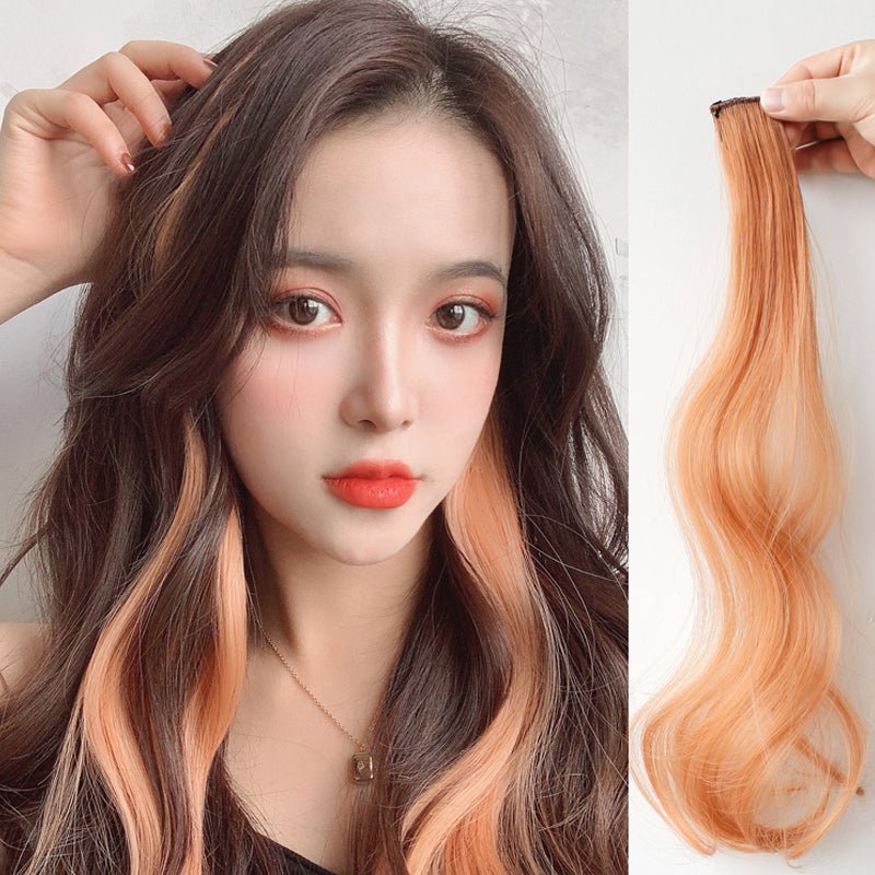 Curly Highlight Wig – Long, Voluminous & Natural - Looking Hair - Charms
