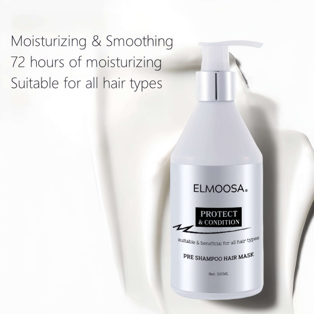 ELMOOSA Keratin & Macadamia Pre - Shampoo Hair Mask - Charms