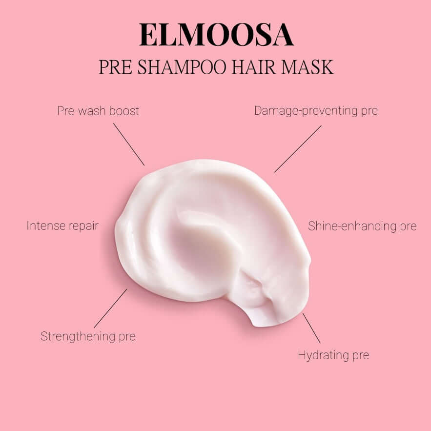 ELMOOSA Keratin & Macadamia Pre - Shampoo Hair Mask - Charms