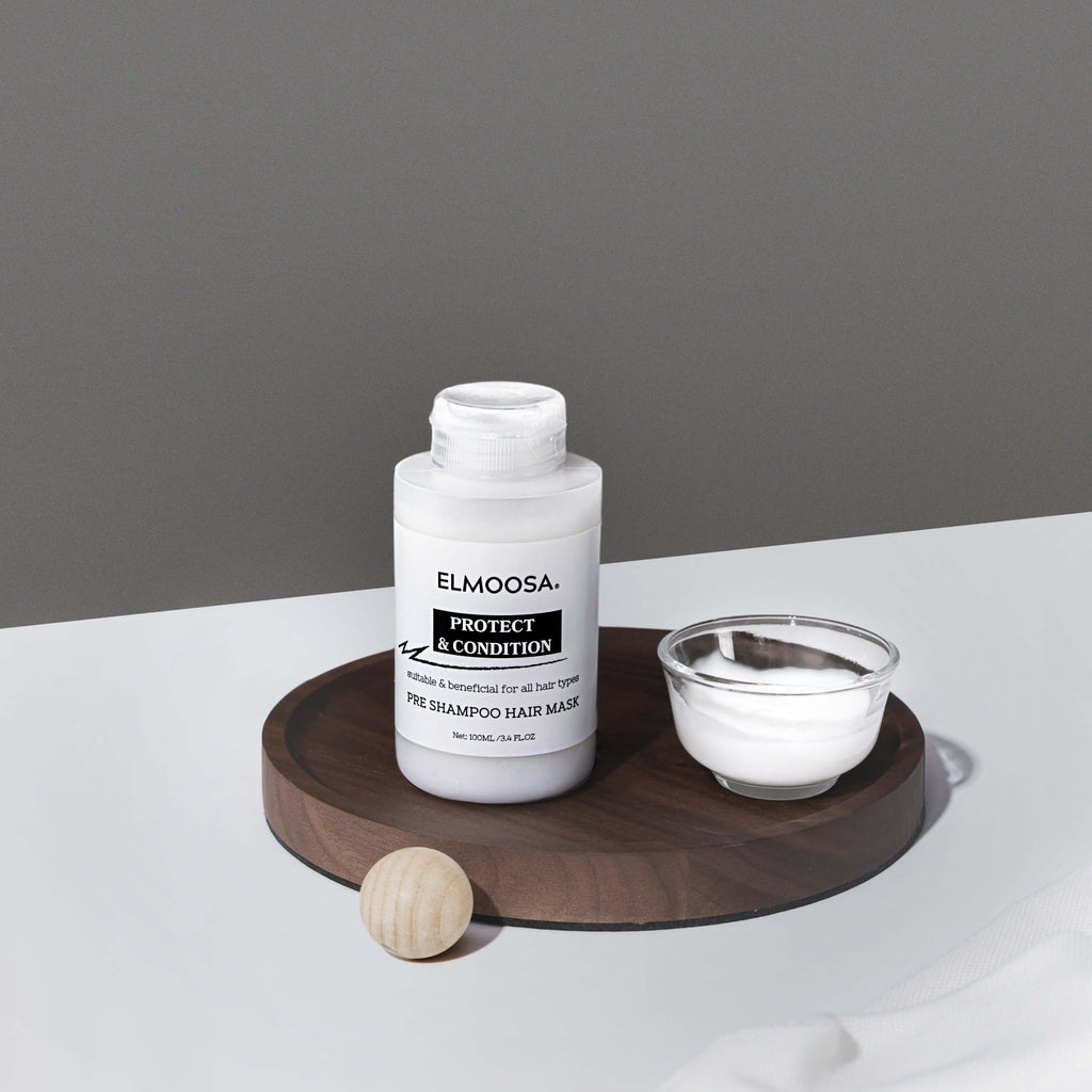 ELMOOSA Keratin & Macadamia Pre - Shampoo Hair Mask - Charms