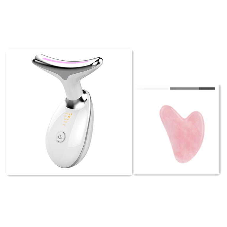 EMS Thermal Neck Lifting And Tighten Massager Electric Microcurrent Wrinkle Remover - Charms