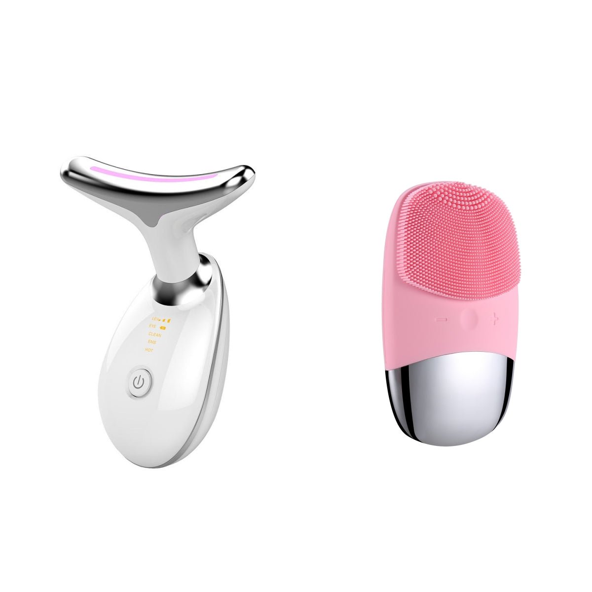 EMS Thermal Neck Lifting And Tighten Massager Electric Microcurrent Wrinkle Remover - Charms
