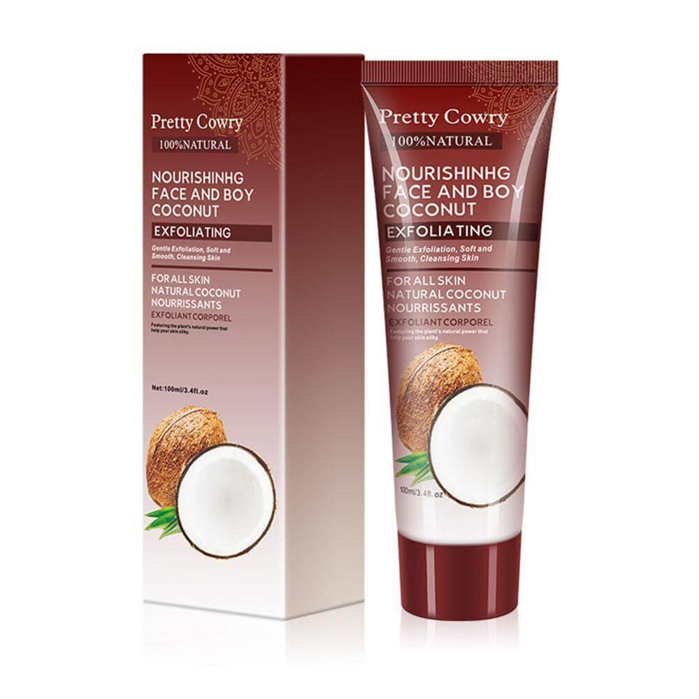 Exfoliating Gel Cleanser – Smooth & Refresh Skin with Cucumber, Coconut & Papaya - Charms