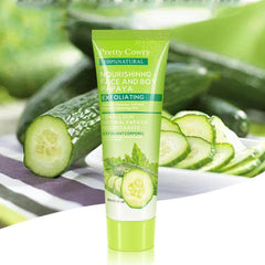 Exfoliating Gel Cleanser – Smooth & Refresh Skin with Cucumber, Coconut & Papaya - Charms