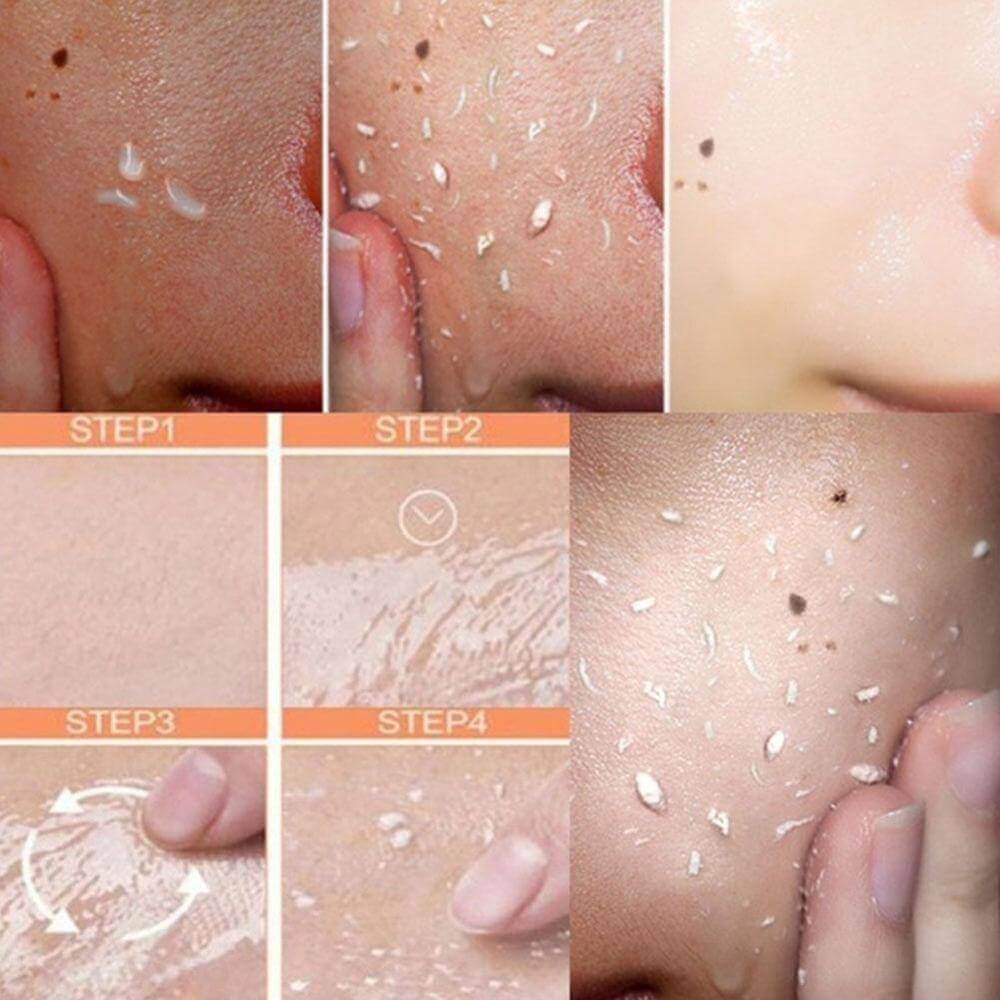 Exfoliating Gel Cleanser – Smooth & Refresh Skin with Cucumber, Coconut & Papaya - Charms