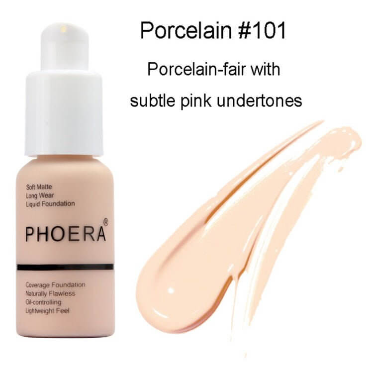 Explosive Press Type Oil Control Natural Color Matte Concealer Foundation Cream - Charms