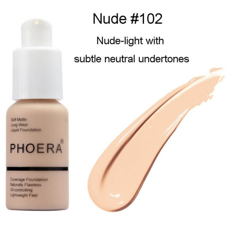 Explosive Press Type Oil Control Natural Color Matte Concealer Foundation Cream - Charms