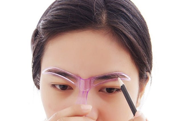 Eyeliner & Eyebrow Stencil Card – Makeup Shaping Tool - Charms