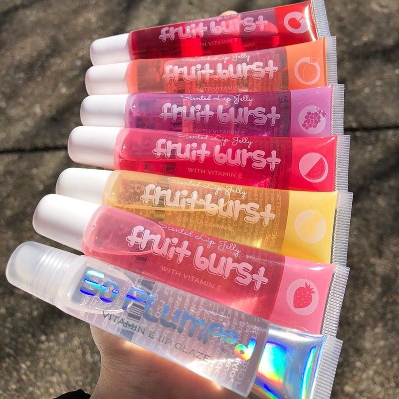 Fruit Burst Lip Oil – Scented Plumping Lip Gloss - Charms