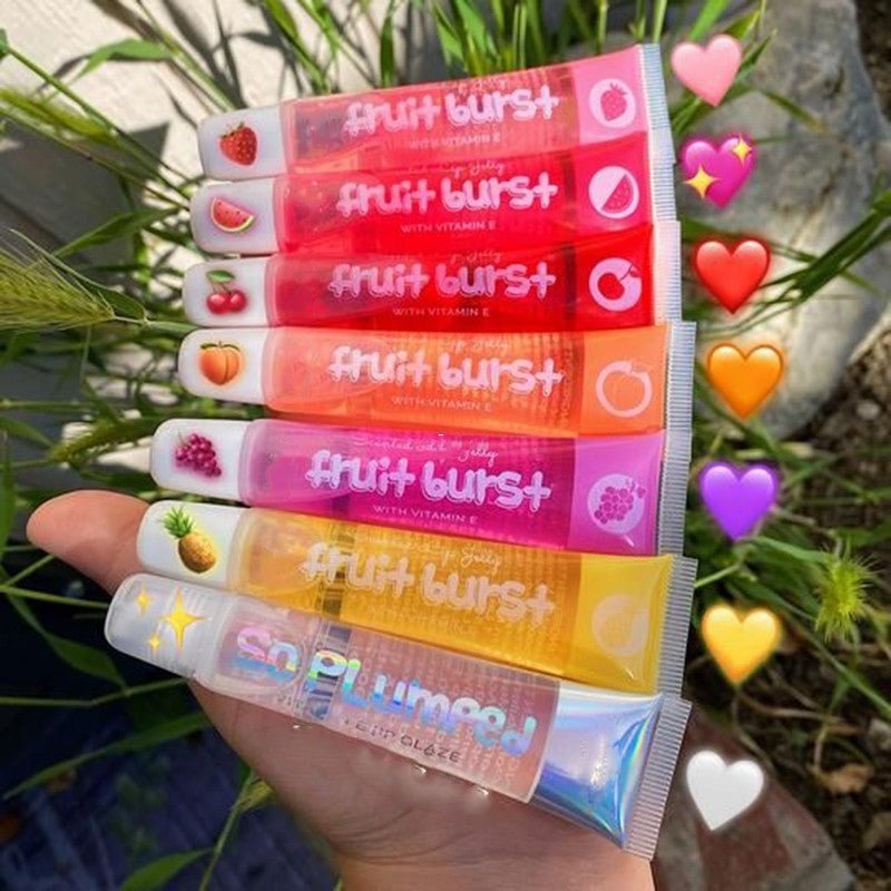 Fruit Burst Lip Oil – Scented Plumping Lip Gloss - Charms
