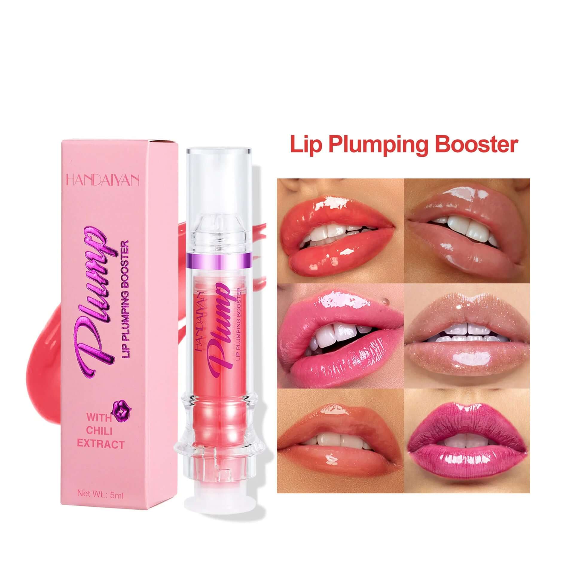 Glass Shine Lip Gloss – Juicy Colour & Mirror Finish - Charms