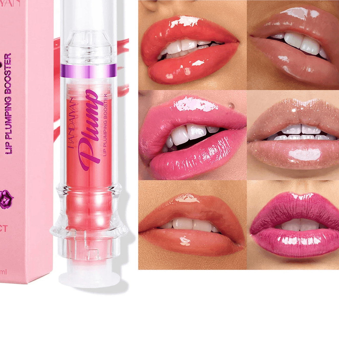 Glass Shine Lip Gloss – Juicy Colour & Mirror Finish - Charms